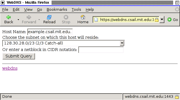 Screen shot of network selection dialog&rdquo; border